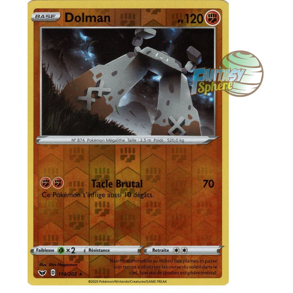 Dolman - Reverse 114/202 - Sword and Shield 1