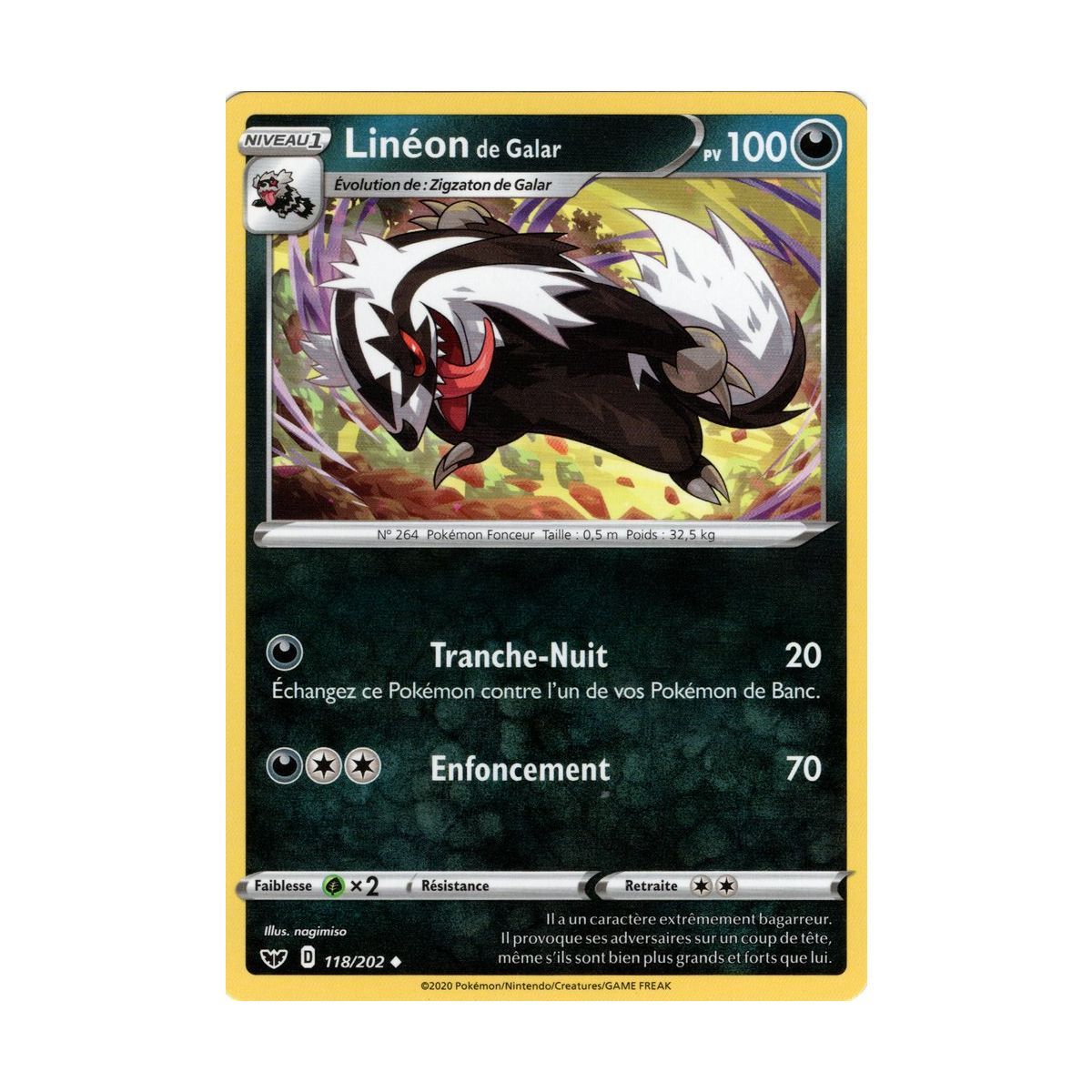 Lineon of Galar - Uncommon 118/202 - Sword and Shield 1