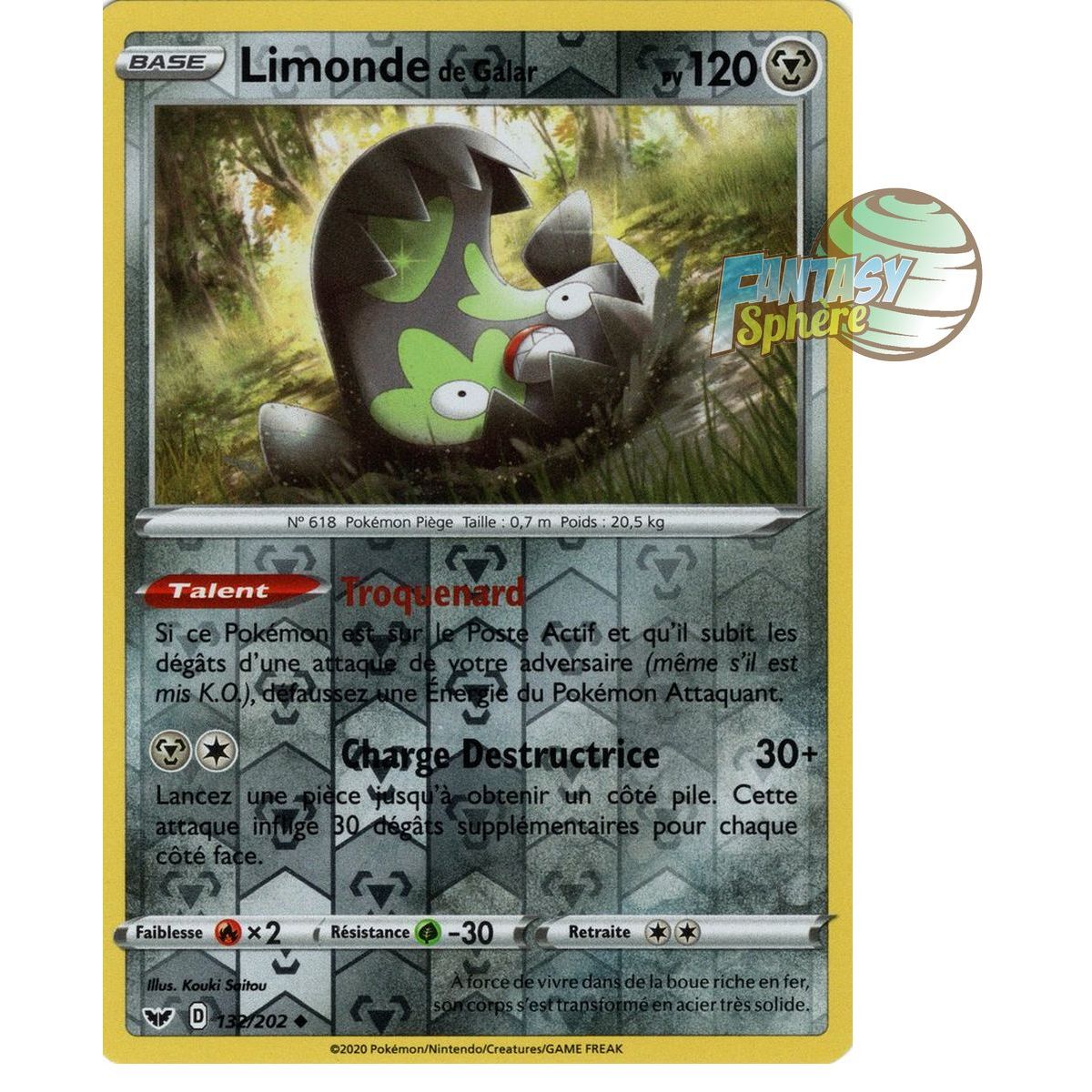 Item Galarian Lime - Reverse 132/202 - Sword and Shield 1