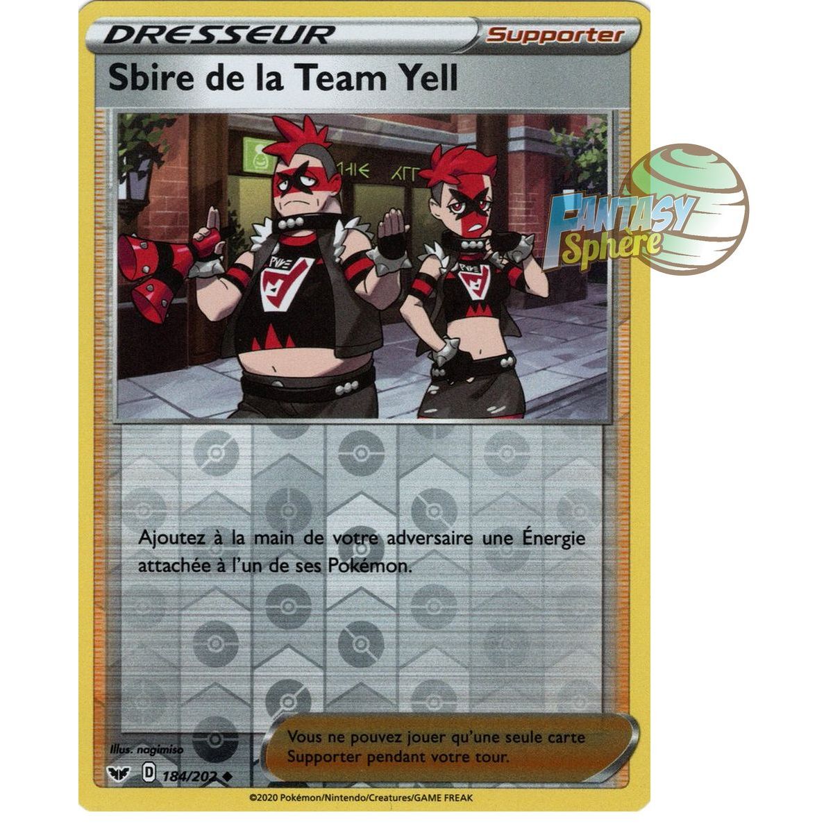 Henchman of Team Yell - Reverse 184/202 - Sword and Shield 1