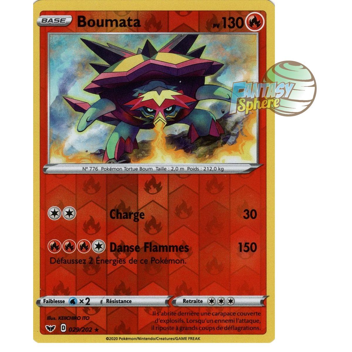 Boumata - Reverse 29/202 - Sword and Shield 1