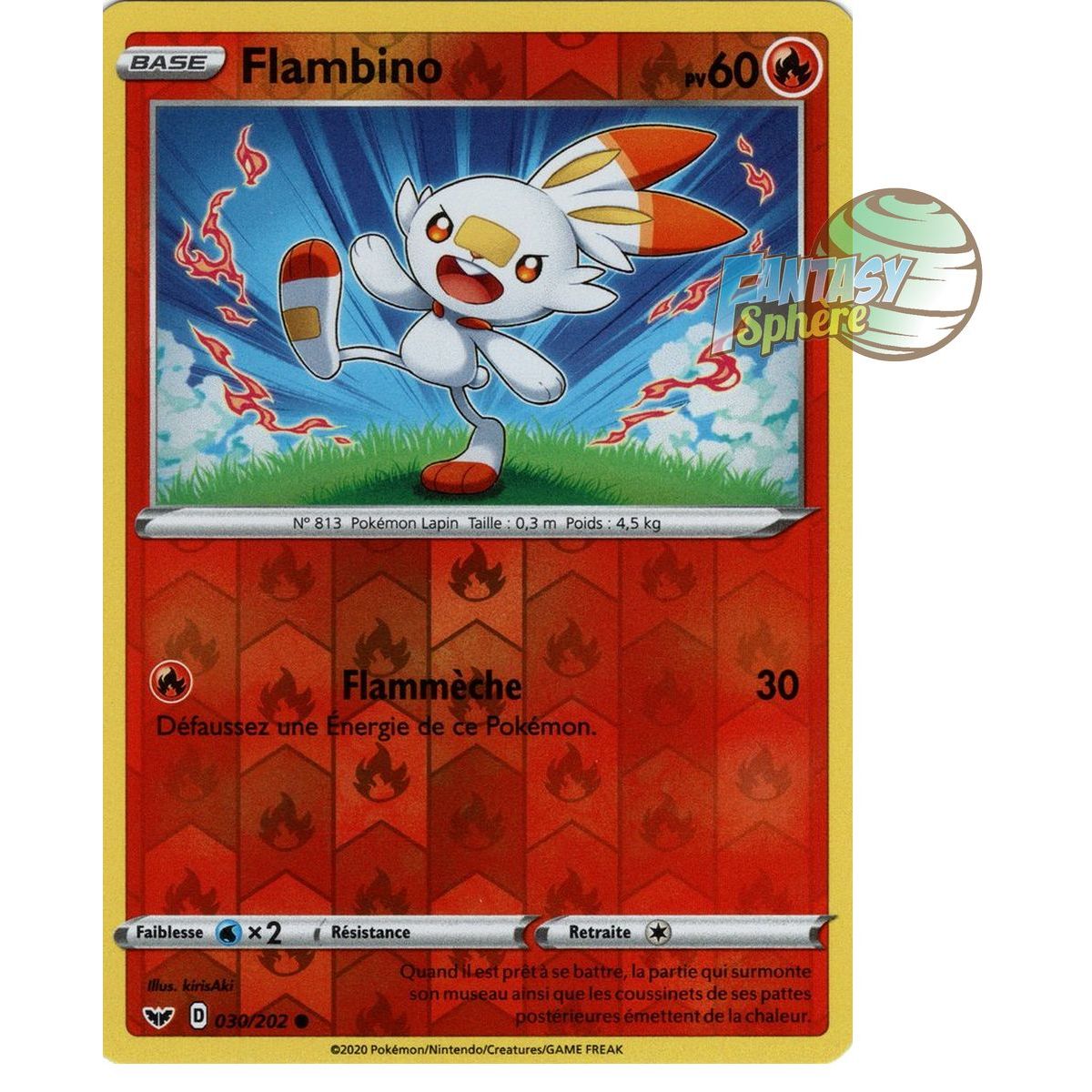 Item Flambino - Reverse 30/202 - Sword and Shield 1