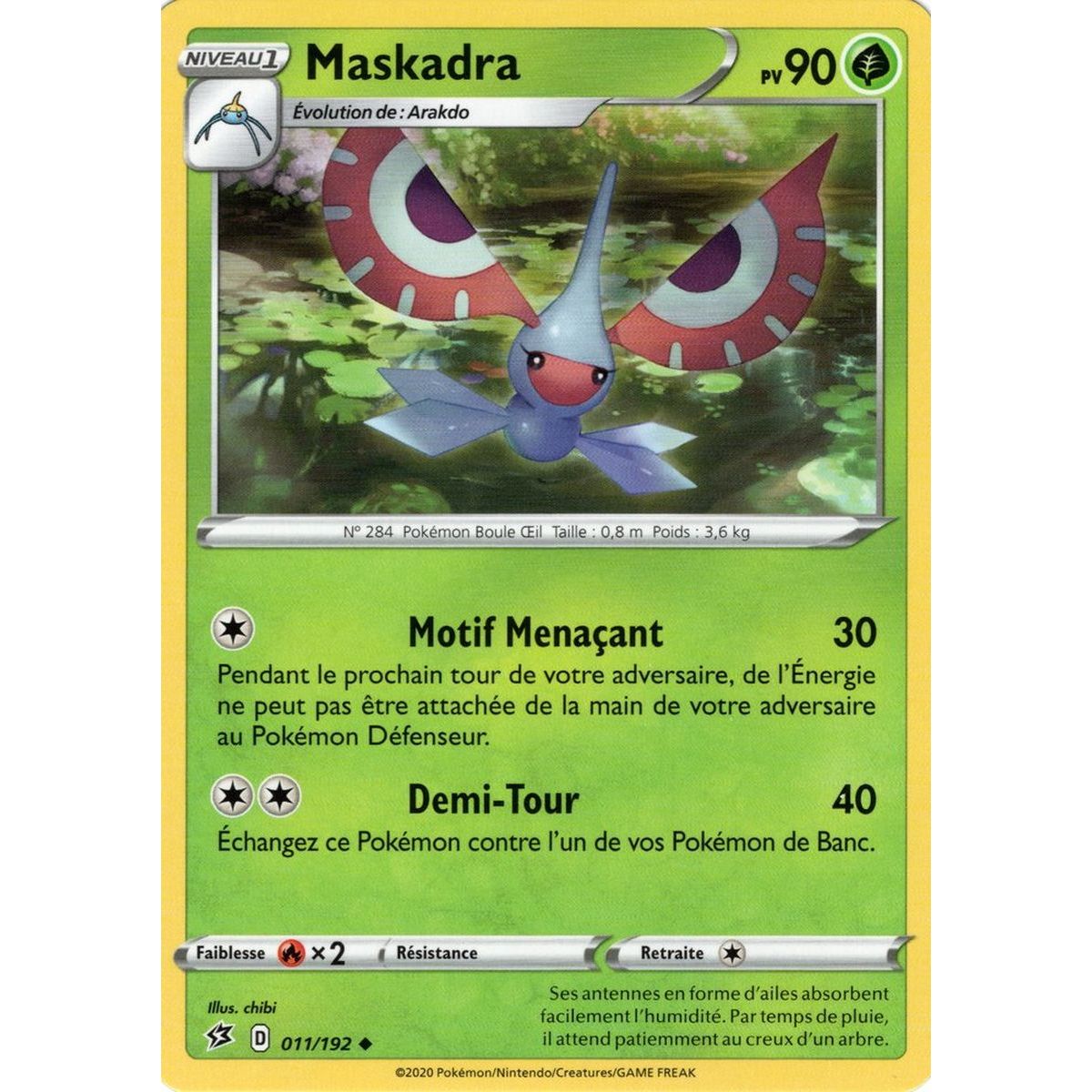 Maskadra - Uncommon 011/192 - Sword and Shield 2 Rebel Clash