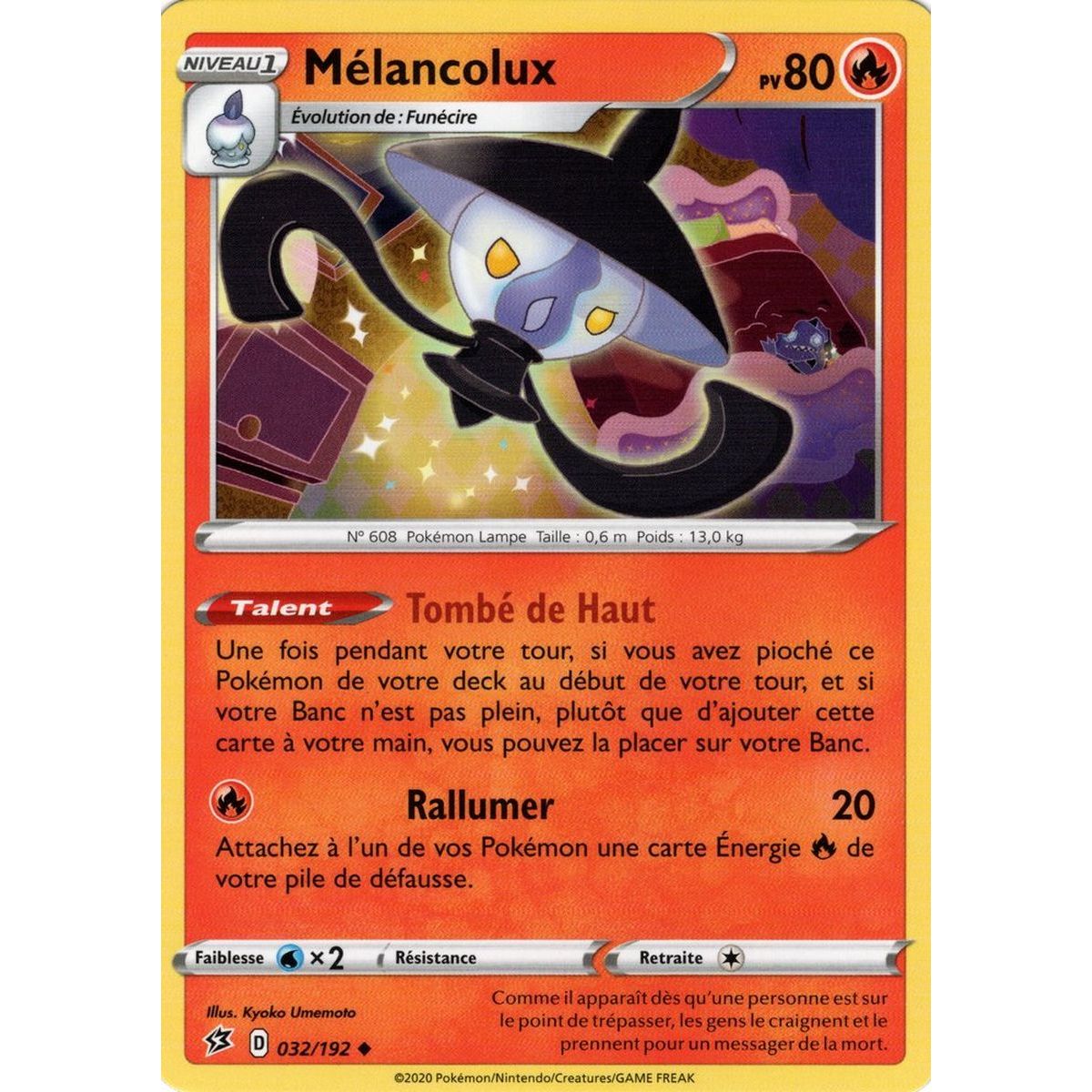 Melancolux - Uncommon 032/192 - Sword and Shield 2 Clash of the Rebels