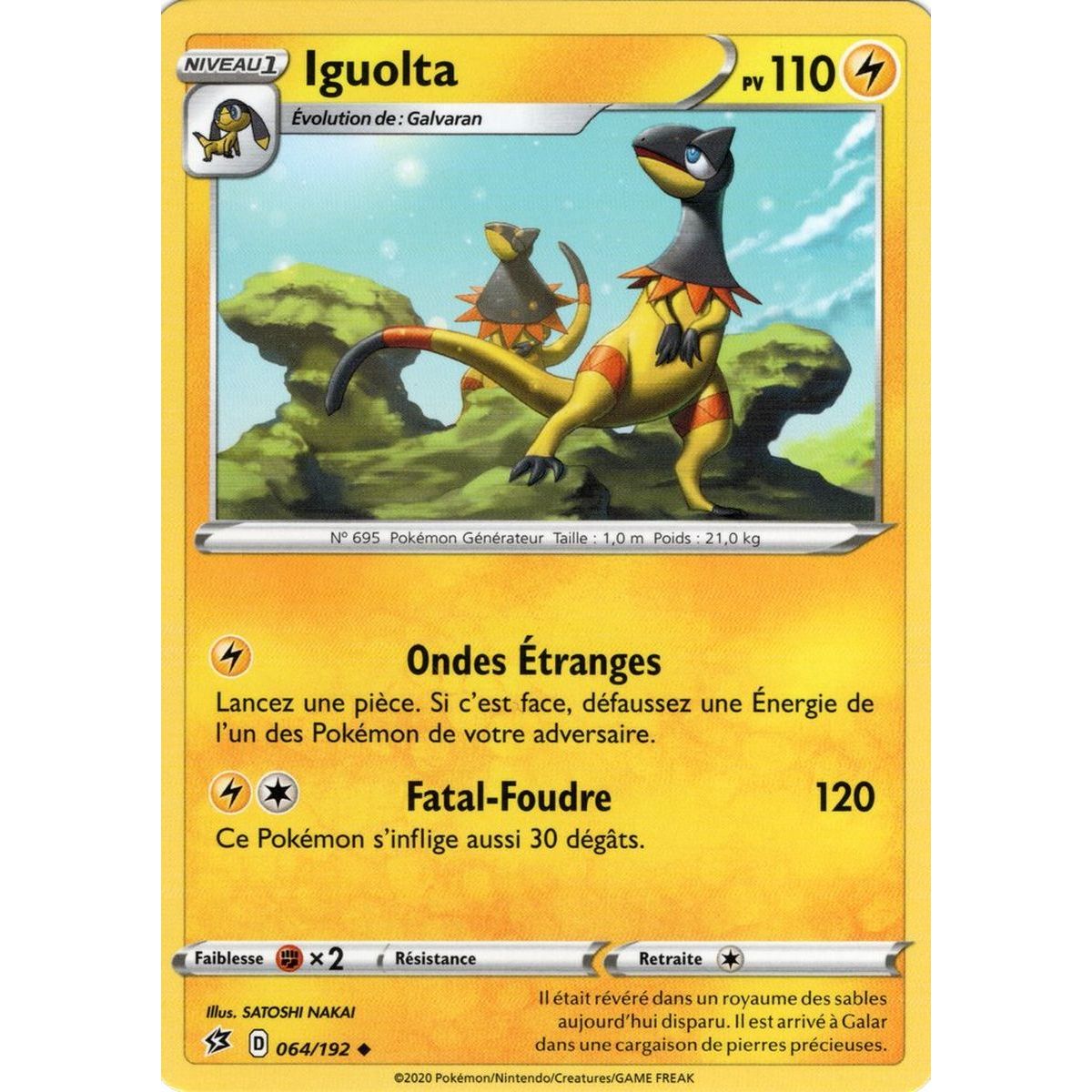 Item Iguolta - Uncommon 064/192 - Sword and Shield 2 Clash of the Rebels