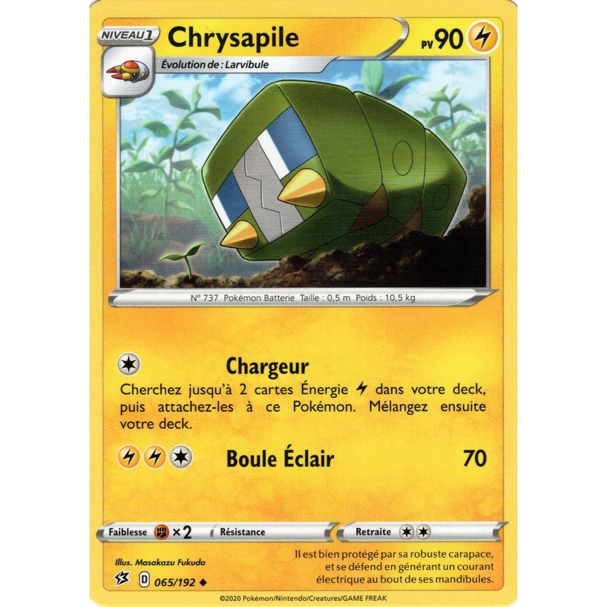 Item Chrysapile - Uncommon 065/192 - Sword and Shield 2 Rebel Clash