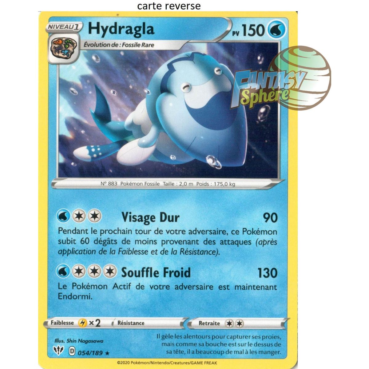 Item Hydragla - Reverse 54/189 - Sword and Shield 3 Blazing Darkness