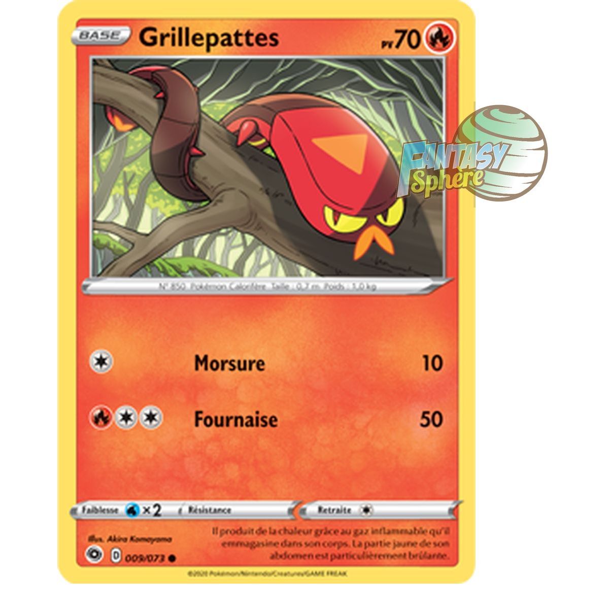 Item Grillepattes - Reverse 9/73 - Sword Shield 3.5 The Master's Way