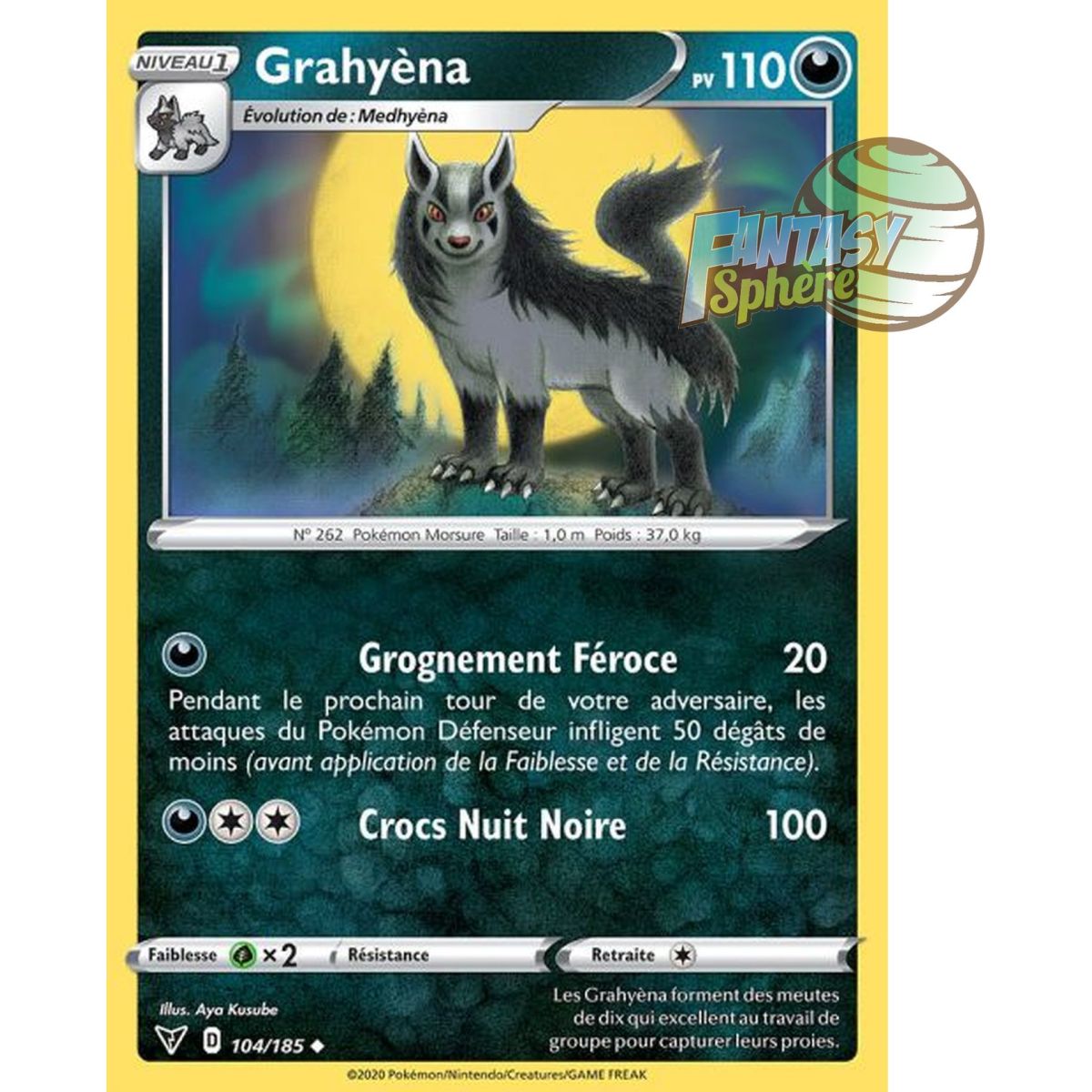Item Grahyèna - Uncommon 104/185 - Sword and Shield 4 Bright Voltage