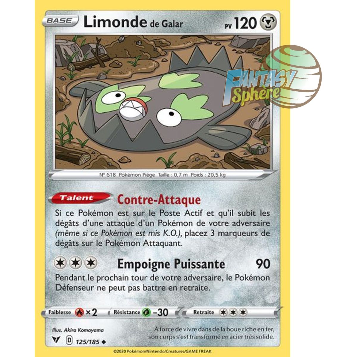 Galarian Lime - Uncommon 125/185 - Sword and Shield 4 Brilliant Voltage