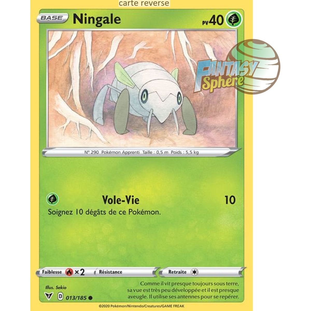 Ningale - Reverse 13/185 - Sword and Shield 4 Bright Voltage