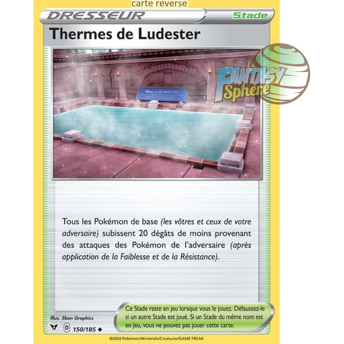 Ludester Baths - Reverse 150/185 - Sword and Shield 4 Bright Voltage