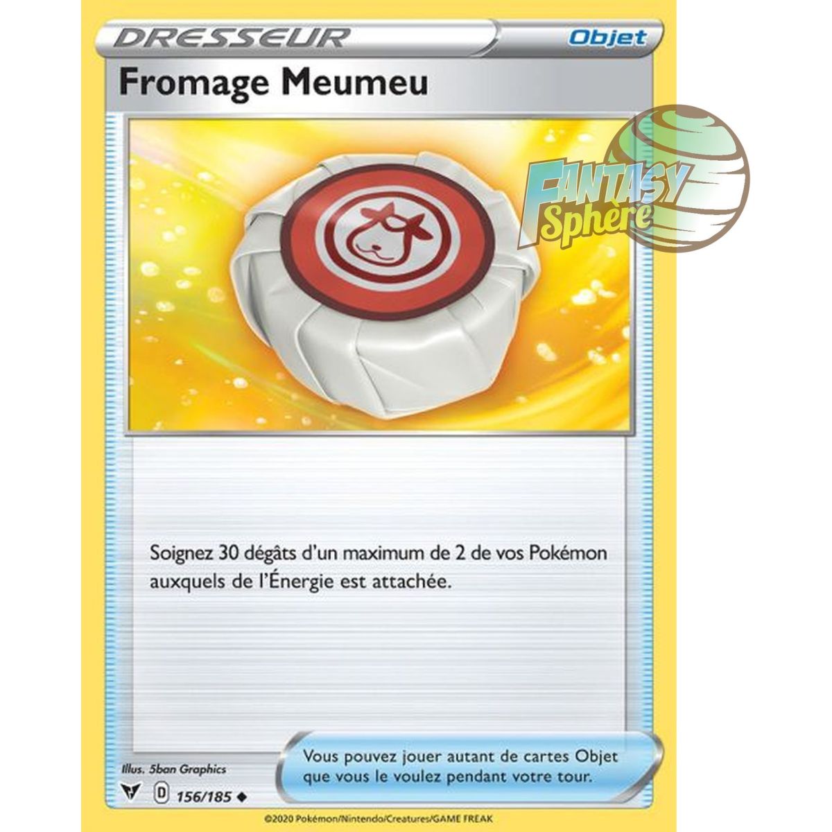 Item Meumeu Cheese - Uncommon 156/185 - Sword and Shield 4 Bright Voltage