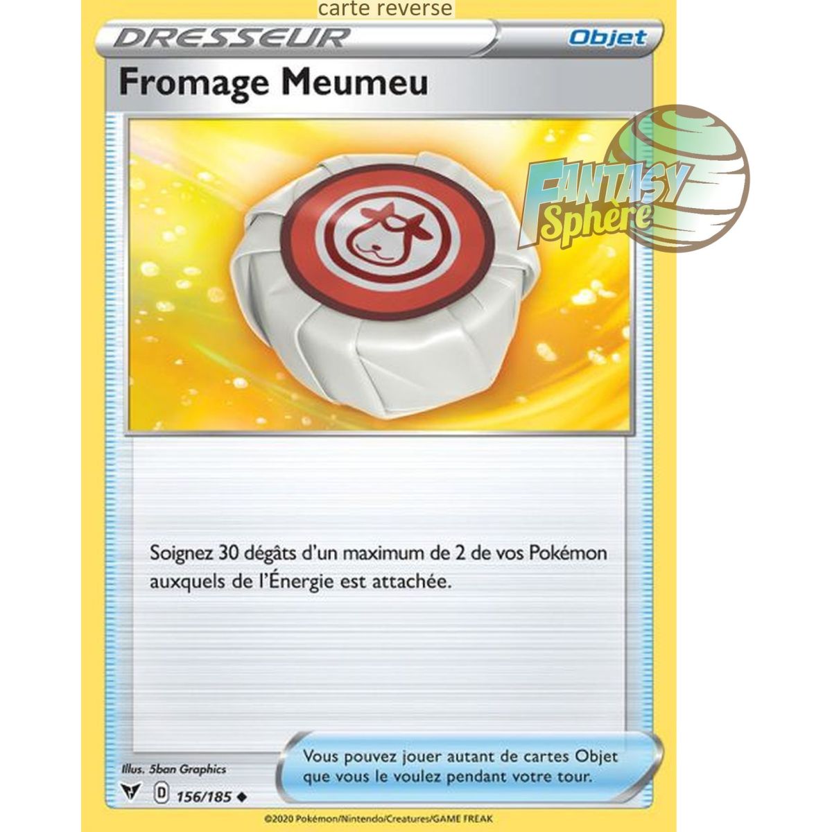Item Meumeu Cheese - Reverse 156/185 - Sword and Shield 4 Bright Voltage