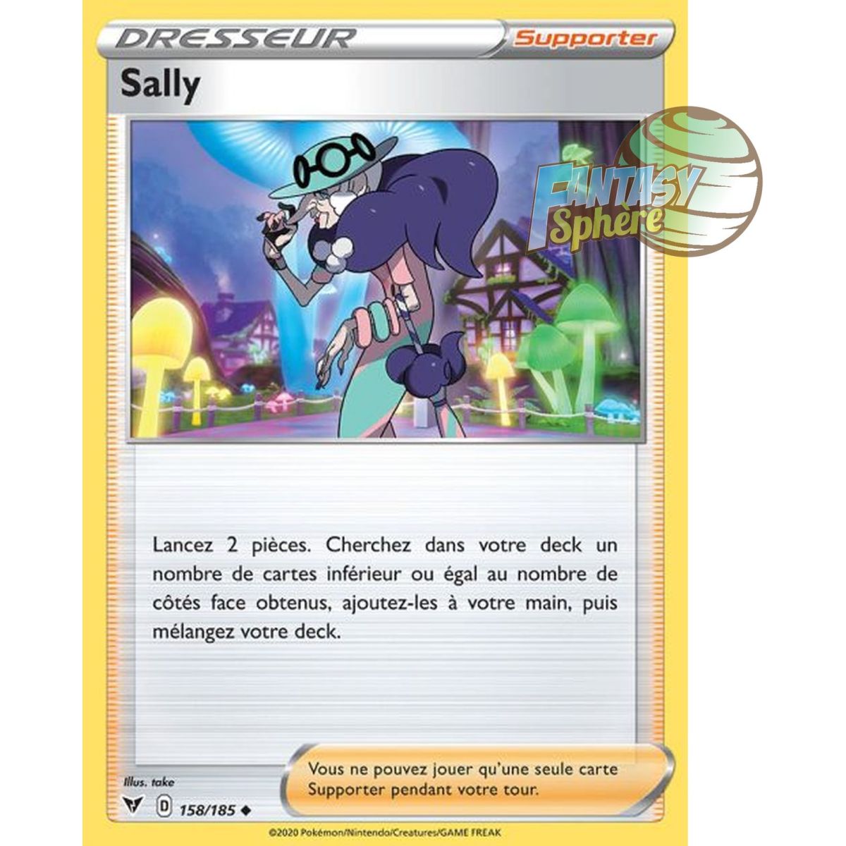 Sally - Uncommon 158/185 - Sword and Shield 4 Bright Voltage