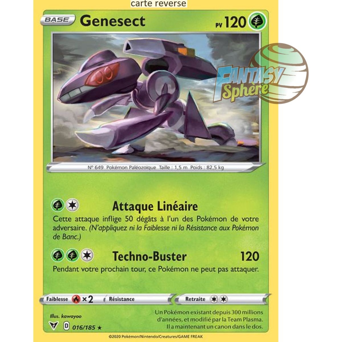 Item Genesect - Reverse 16/185 - Sword and Shield 4 Bright Voltage