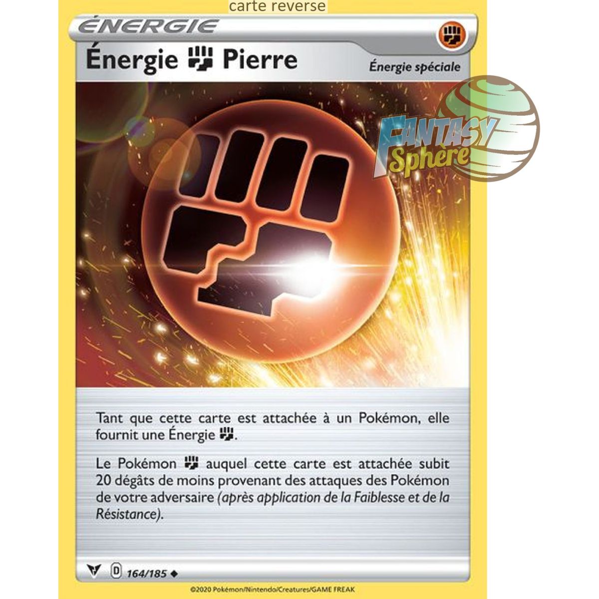 Stone Energy - Reverse 164/185 - Sword and Shield 4 Bright Voltage