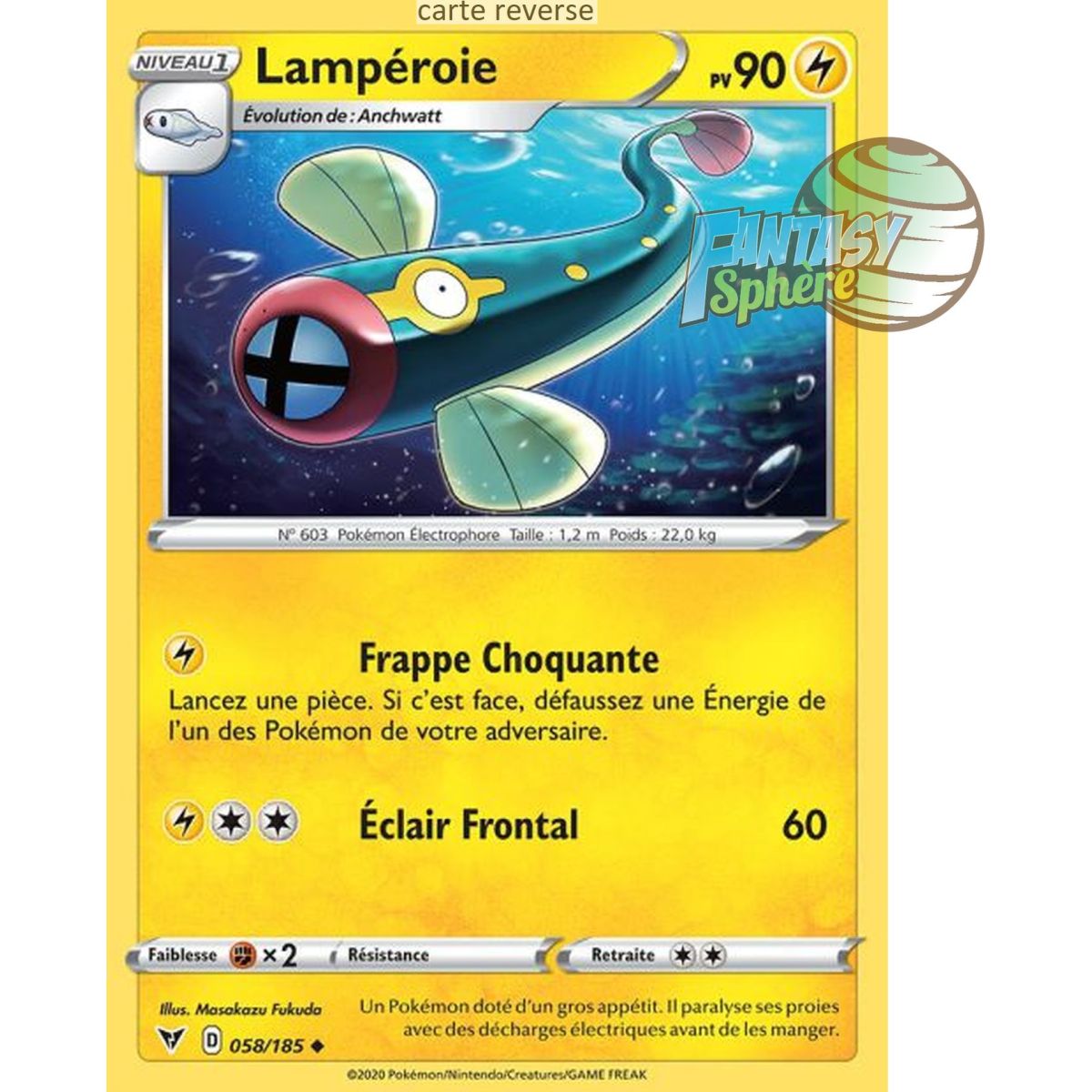 Item Lamperoia - Reverse 58/185 - Sword and Shield 4 Bright Voltage