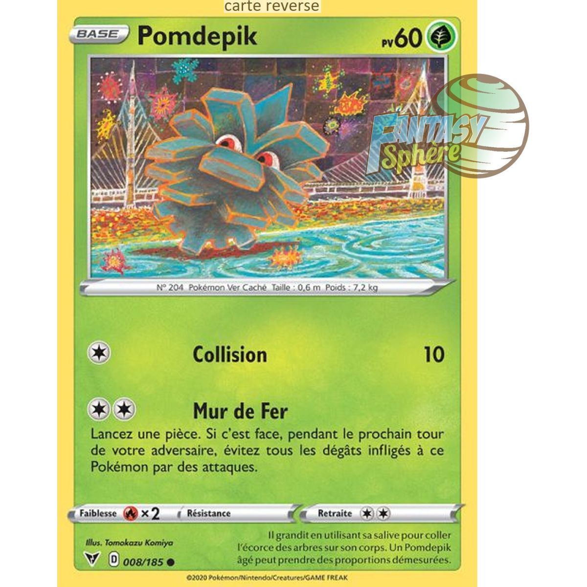 Pomdepik - Reverse 8/185 - Sword and Shield 4 Radiant Voltage