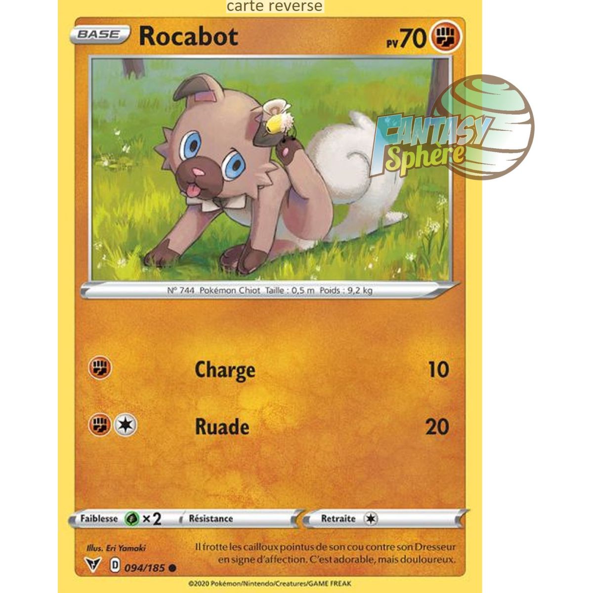 Rocabot - Reverse 94/185 - Sword and Shield 4 Voltage Brilliant