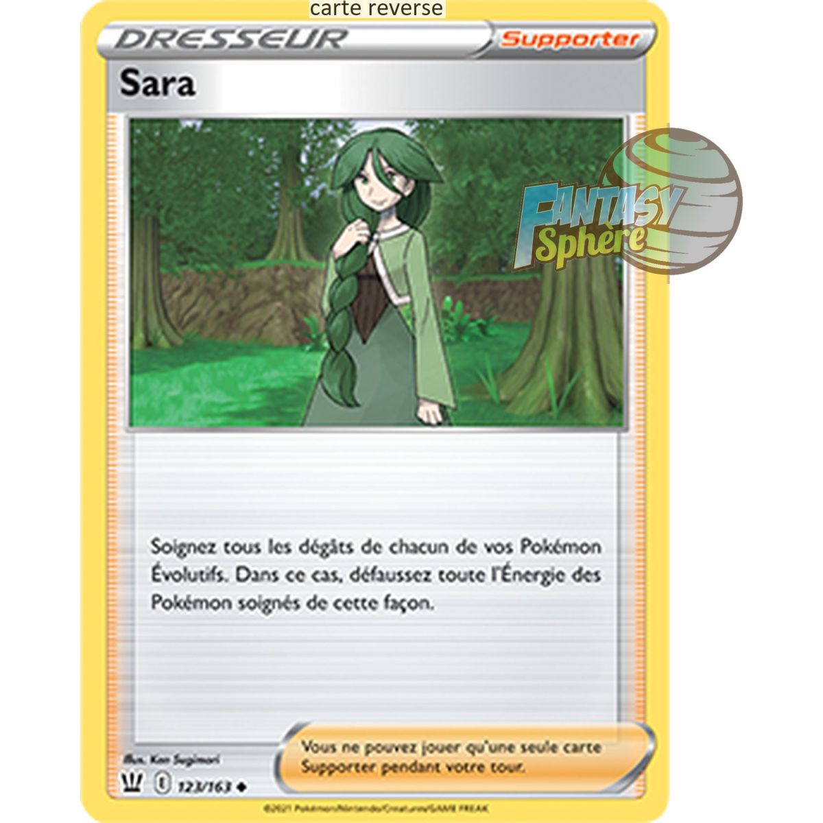 Sara - Reverse 123/163 - Sword and Shield 5 Combat Style