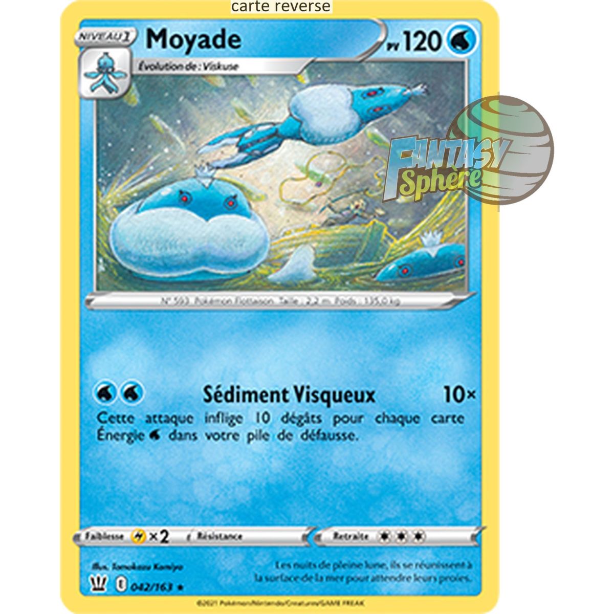 Moyade - Reverse 42/163 - Sword and Shield 5 Combat Style