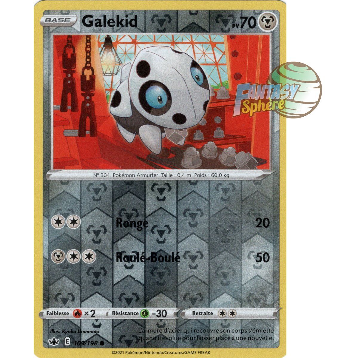 Galekid - Reverse 109/198 - Sword and Shield 6 Reign of Ice