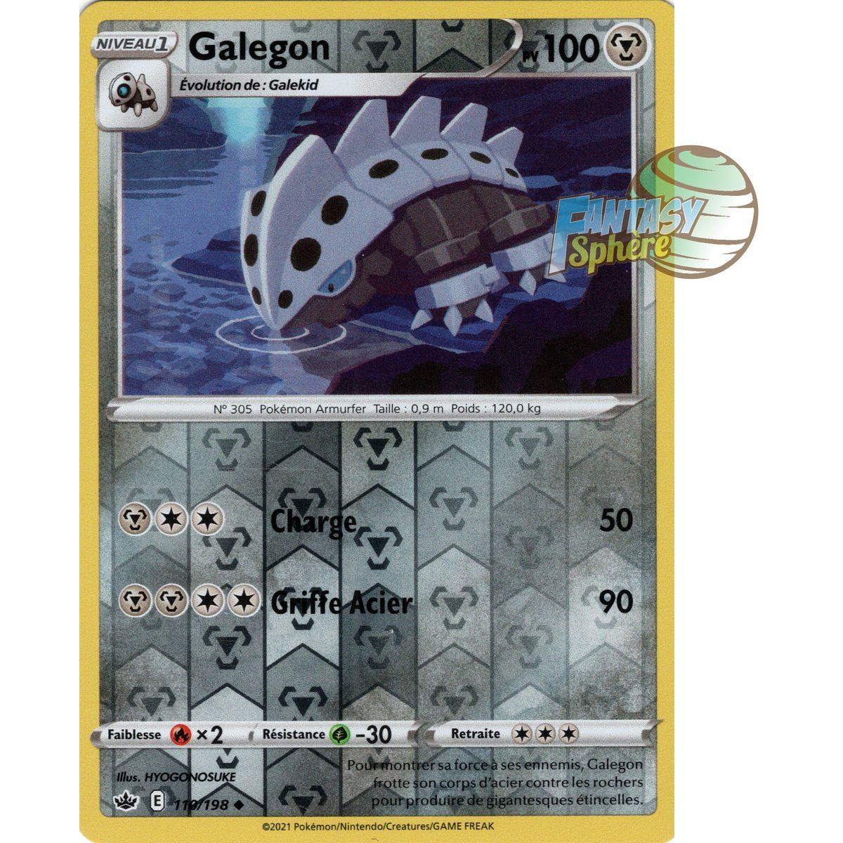 Galegon - Reverse 110/198 - Sword and Shield 6 Reign of Ice