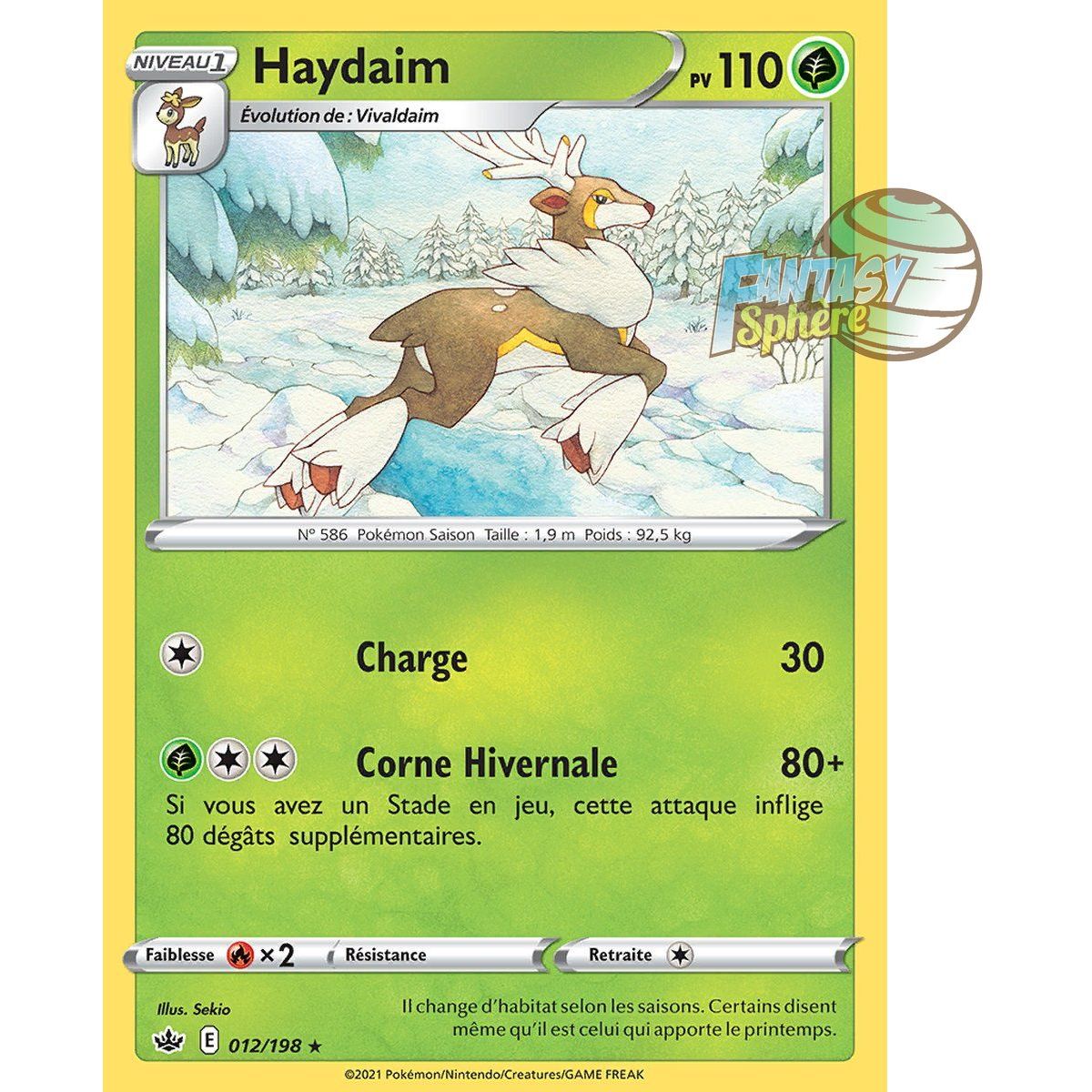 Item Haydaim - Rare 12/198 - Sword and Shield 6 Reign of Ice