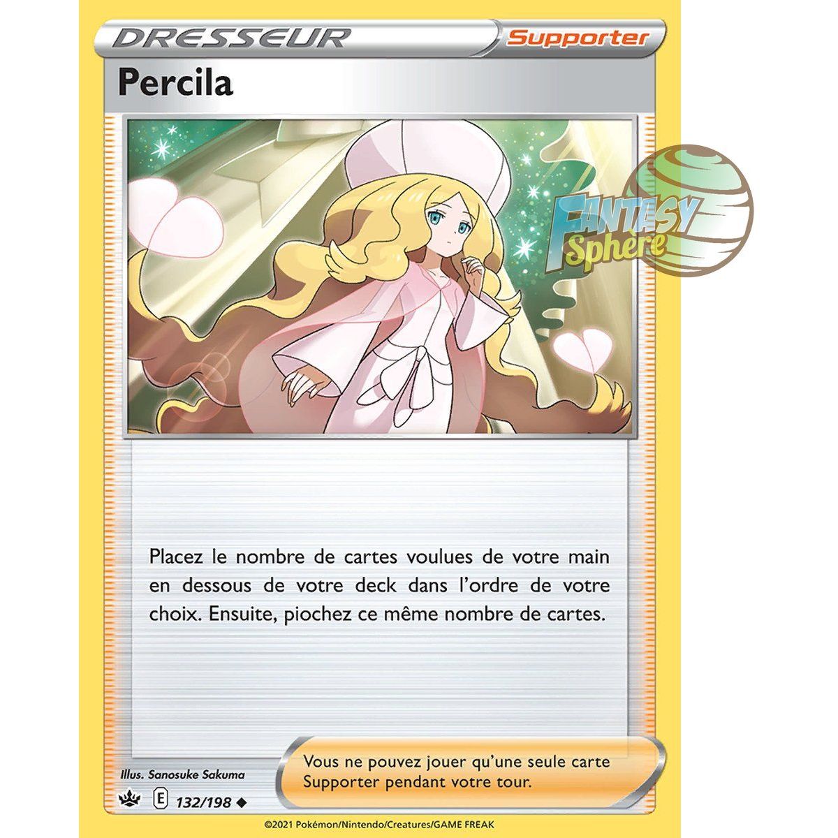 Percila - Uncommon 132/198 - Sword and Shield 6 Reign of Ice