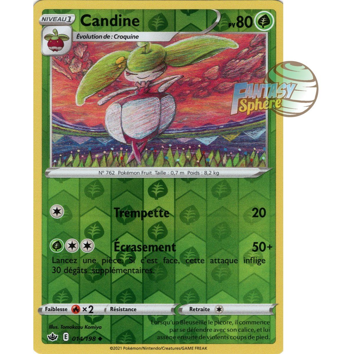 Candine - Reverse 14/198 - Sword and Shield 6 Reign of Ice