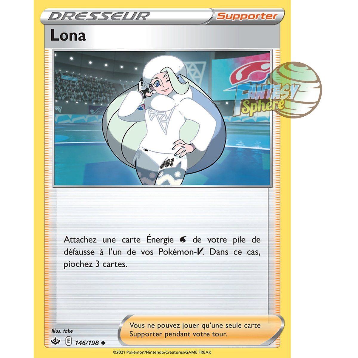 Lona - Uncommon 146/198 - Sword and Shield 6 Reign of Ice
