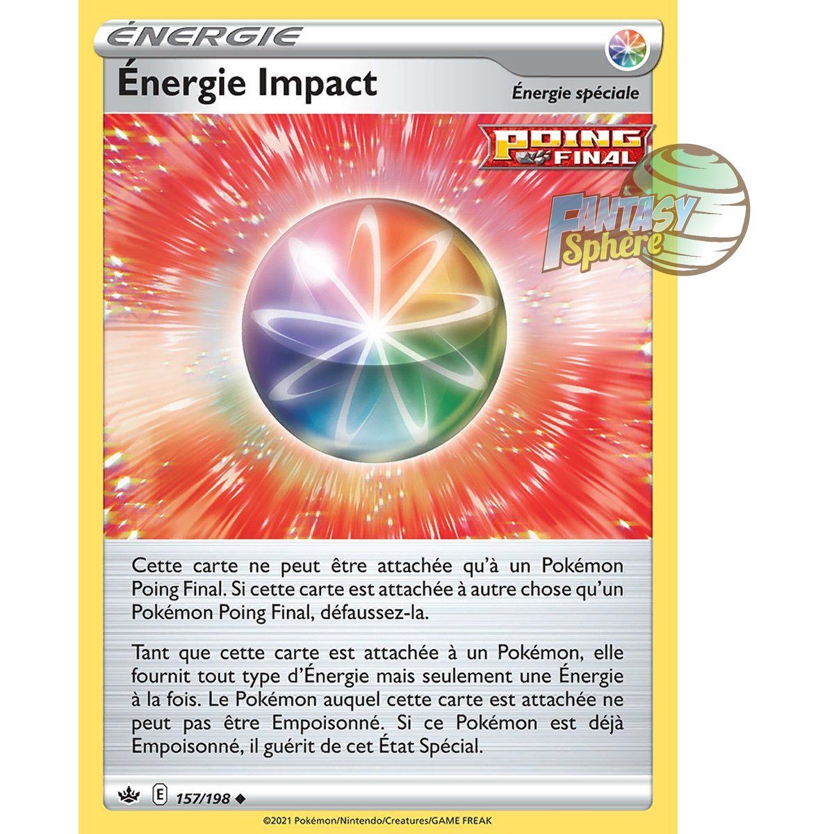 Impact Energy - Uncommon 157/198 - Sword and Shield 6 Reign of Ice