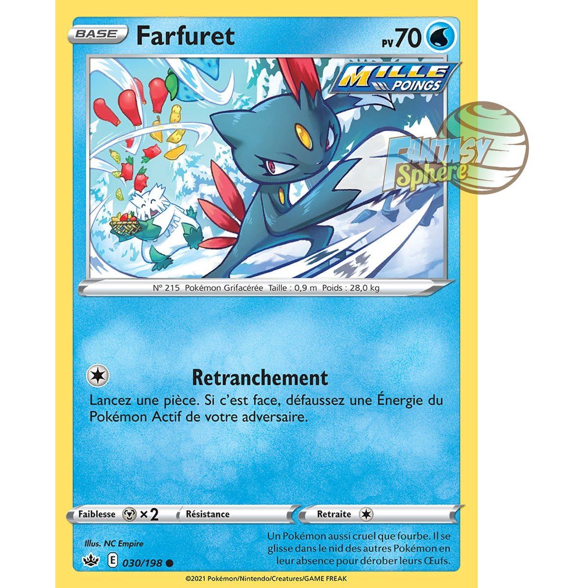 Farfuret - Commune 30/198 - Sword and Shield 6 Reign of Ice