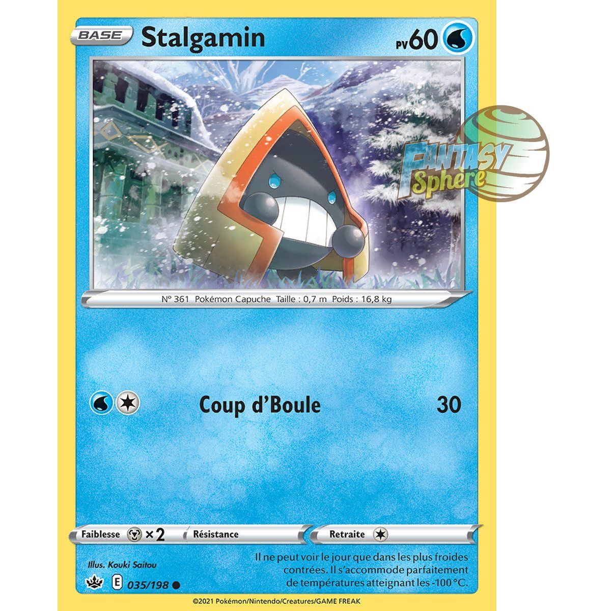 Item Stalgamin - Commune 35/198 - Sword and Shield 6 Reign of Ice