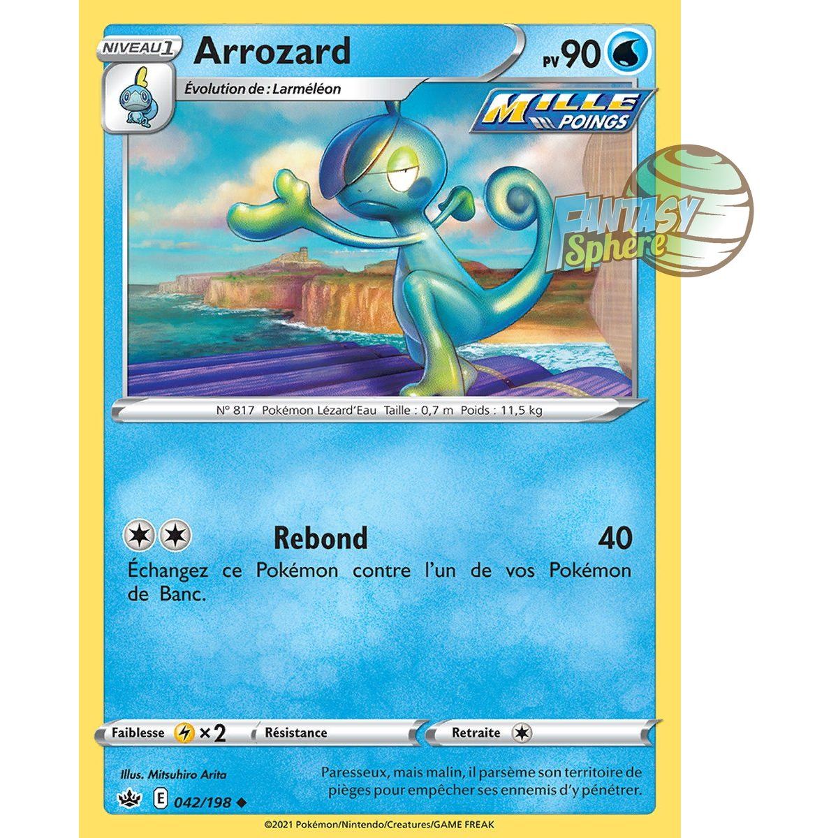 Item Arrozard - Uncommon 42/198 - Sword and Shield 6 Reign of Ice