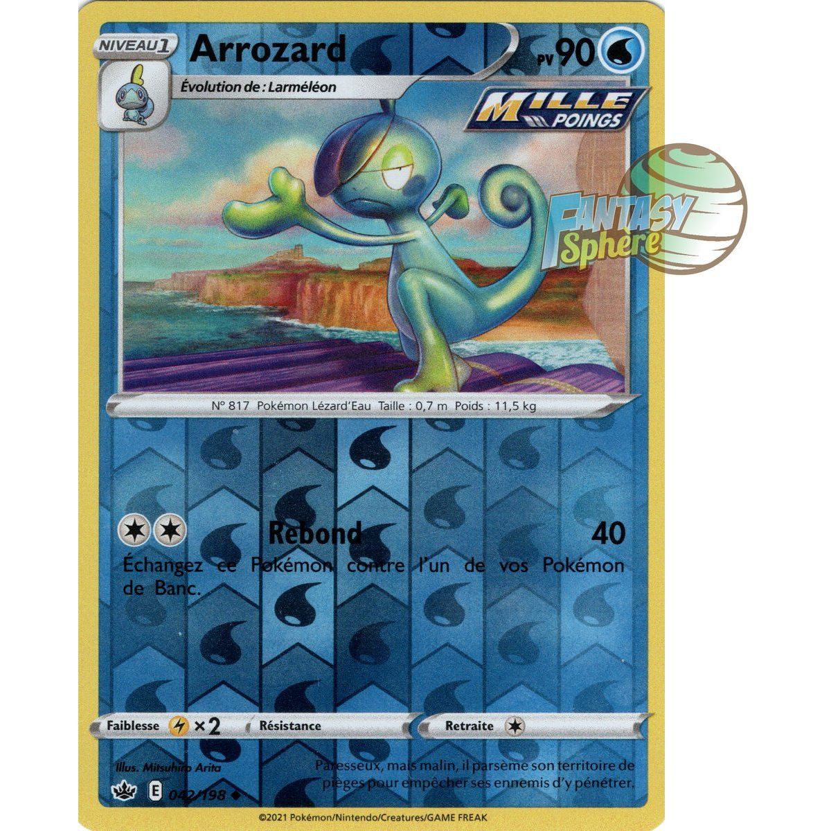 Arrozard - Reverse 42/198 - Sword and Shield 6 Reign of Ice