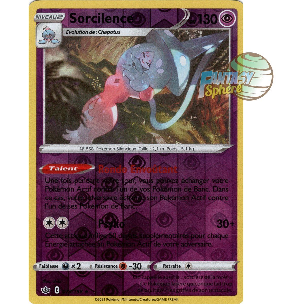 Item Sorcilence - Reverse 73/198 - Sword and Shield 6 Ice Reign