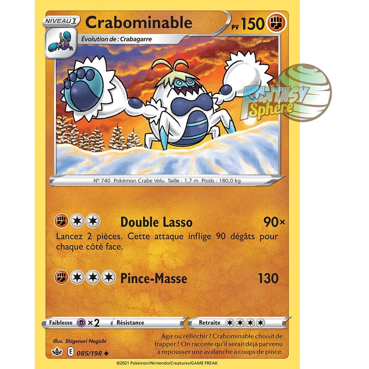 Item Crabominable - Uncommon 85/198 - Sword and Shield 6 Reign of Ice