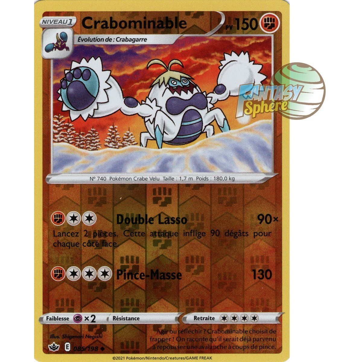 Crabominable - Reverse 85/198 - Sword and Shield 6 Reign of Ice