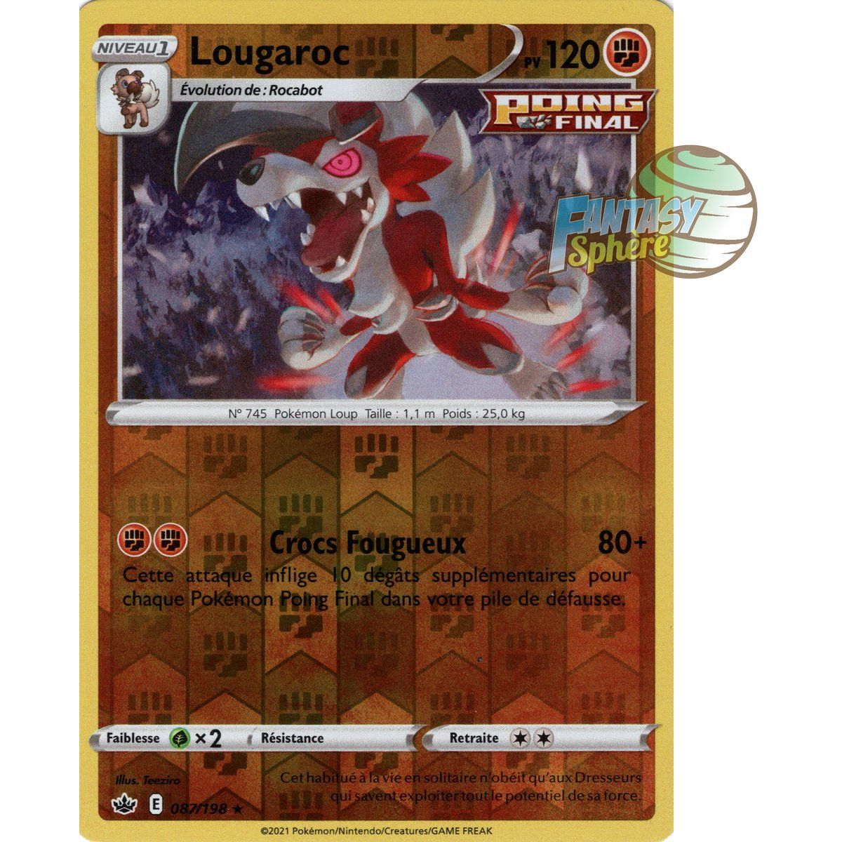 Item Lougaroc - Reverse 87/198 - Sword and Shield 6 Ice Reign