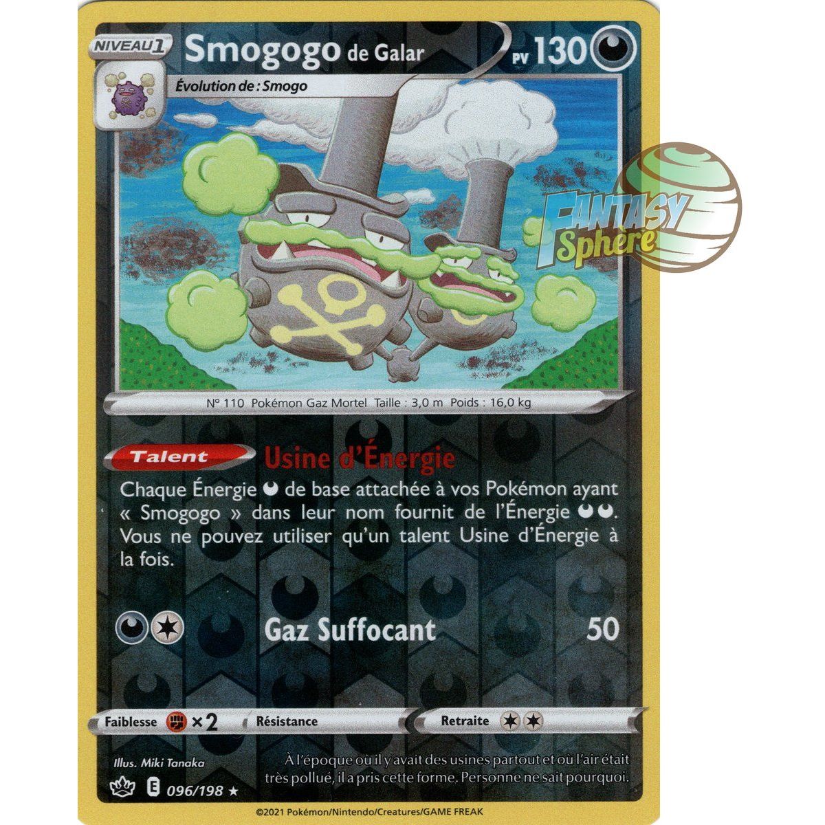 Smogogo of Galar - Reverse 96/198 - Sword and Shield 6 Reign of Ice