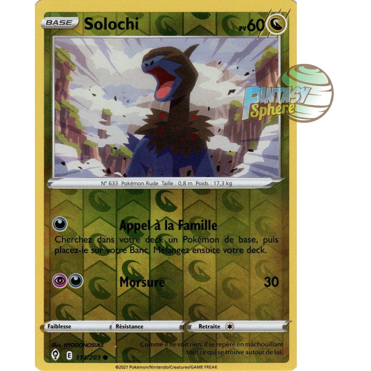 Solochi - Reverse 113/203 - Sword and Shield 7 Evolution Celeste