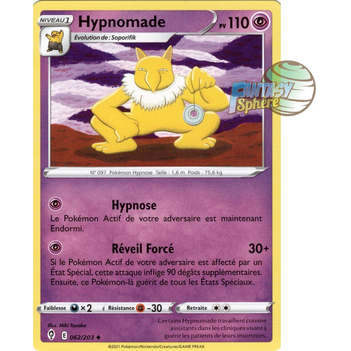 Hypnomade - Uncommon 62/203 - Sword and Shield 7 Evolution Celeste