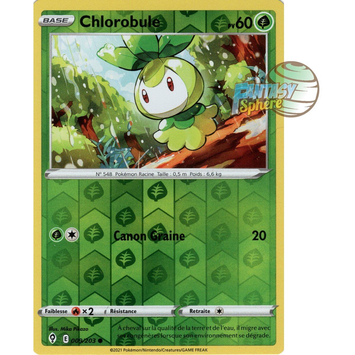 Chlorobule - Reverse 9/203 - Sword and Shield 7 Evolution Celeste