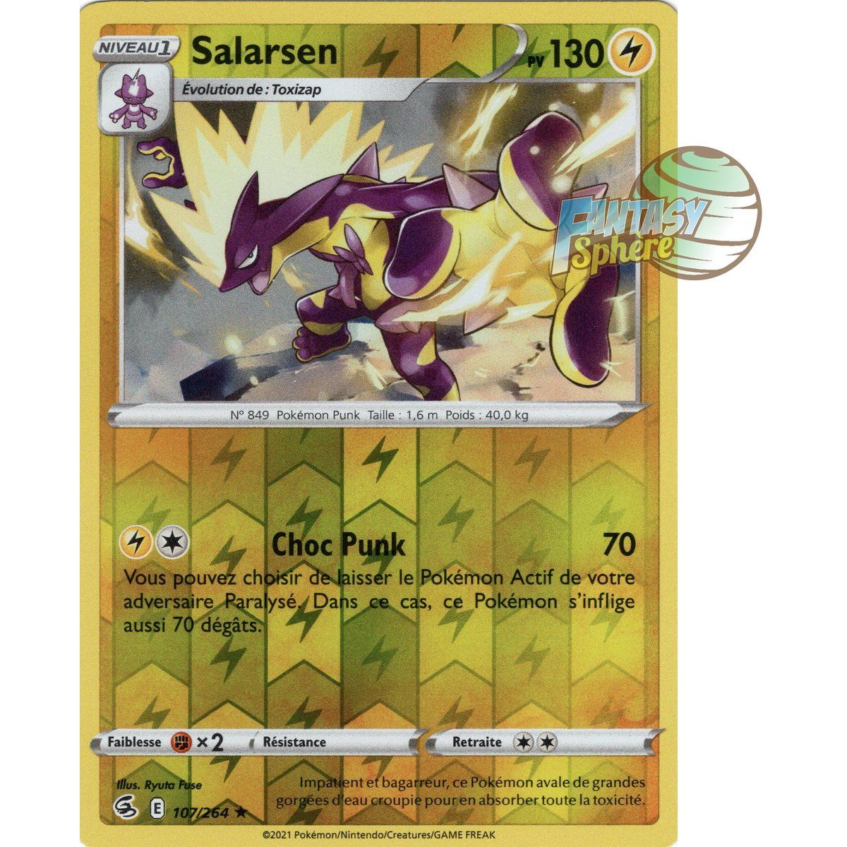 Item Salarsen - Reverse 107/264 - Sword and Shield 8 Fusion Fist