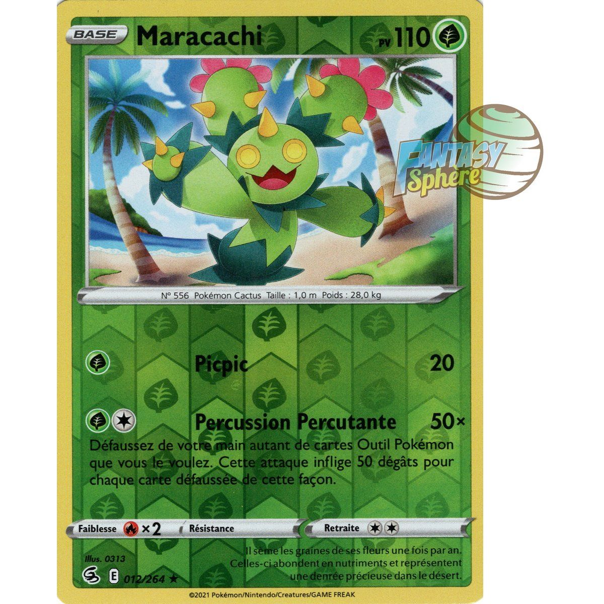 Maracachi - Reverse 12/264 - Sword and Shield 8 Fist of Fusion