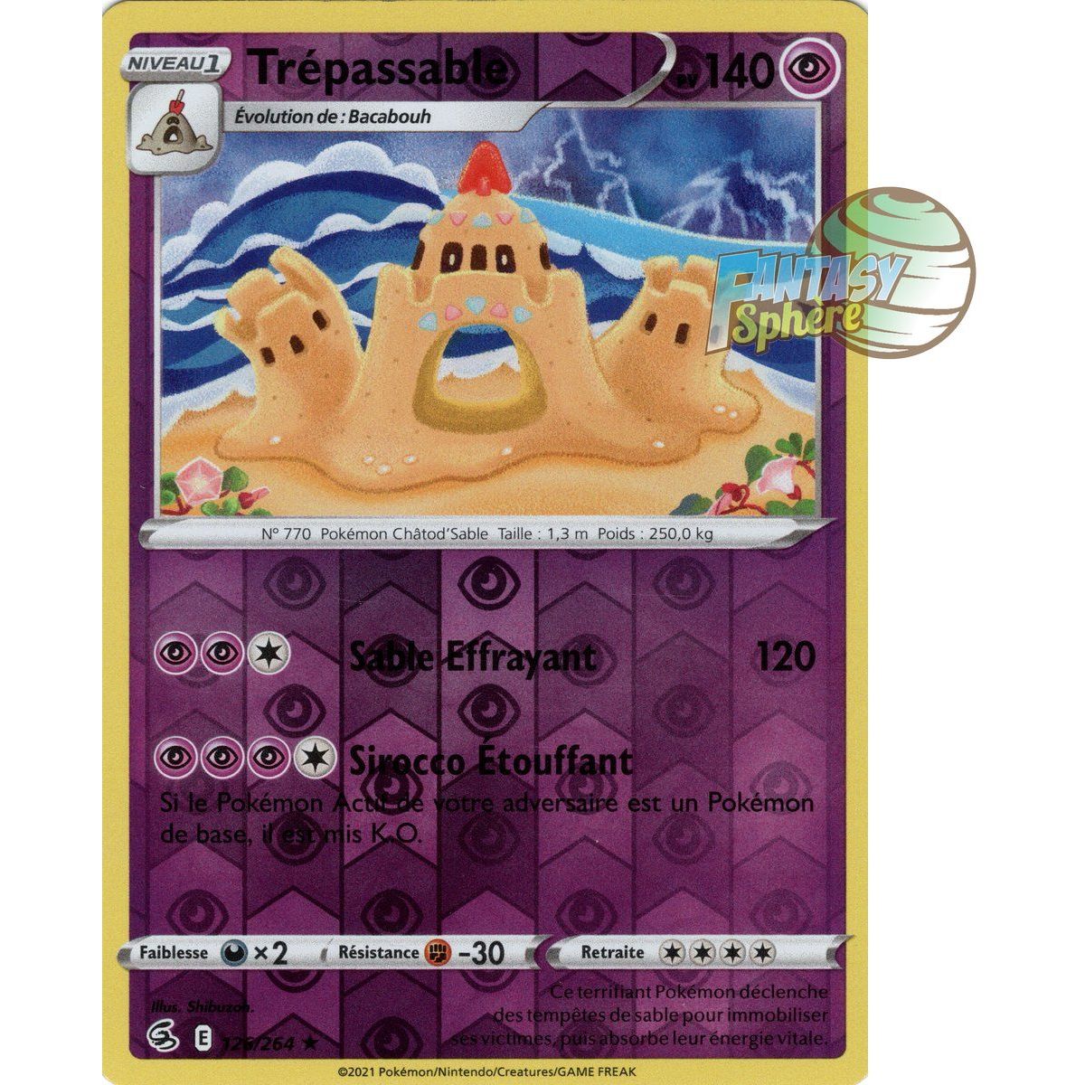 Passable - Reverse 126/264 - Sword and Shield 8 Fist of Fusion