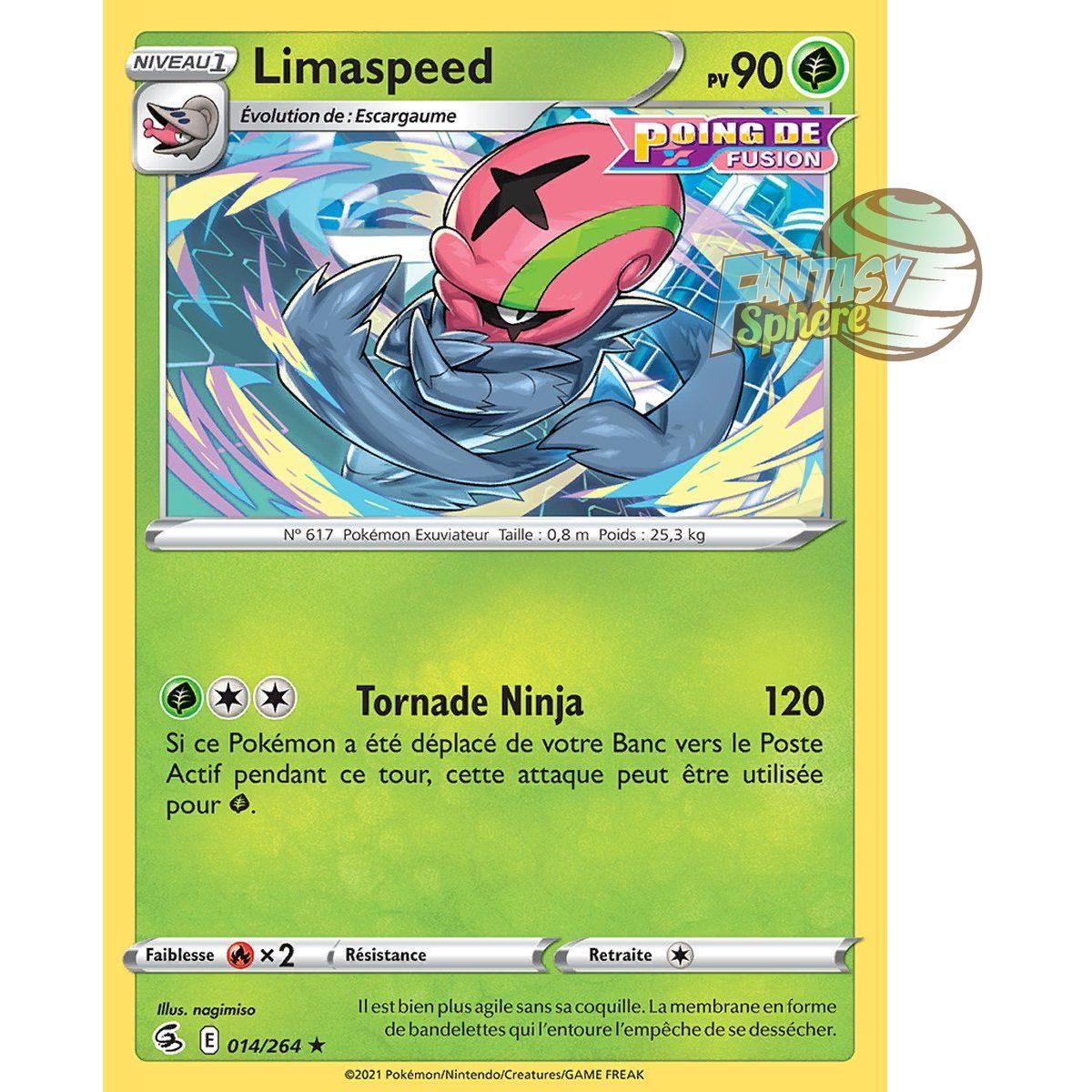 Limaspeed - Rare 14/264 - Sword and Shield 8 Fusion Fist