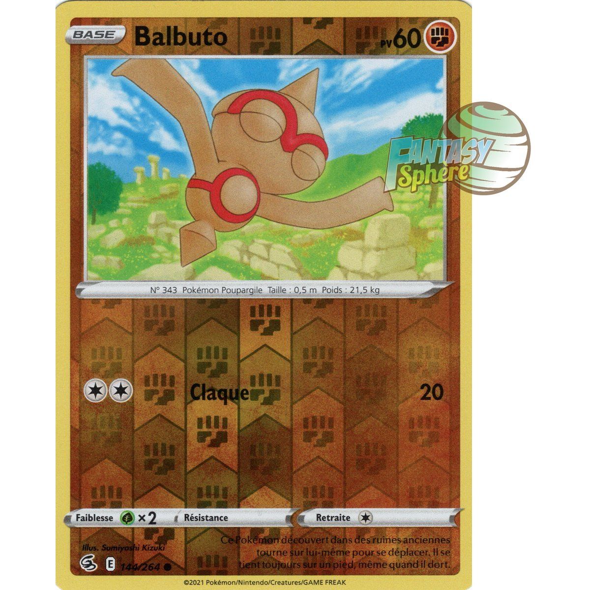 Balbuto - Reverse 144/264 - Sword and Shield 8 Fusion Fist